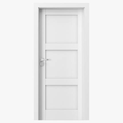 Three Panel Solid Door
