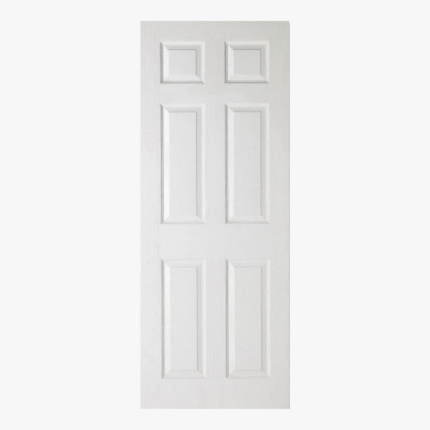 White 6 Panels Door